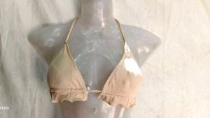 beige bralette