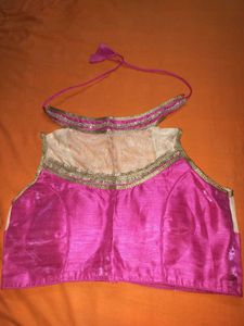 Stylish Pink Ethnic Blouse