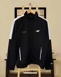 Skechers Black & White Track Jacket