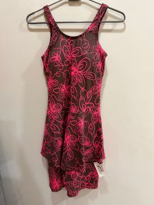 Brand New Lycot Floral Swim Dress with Shorts (XL)