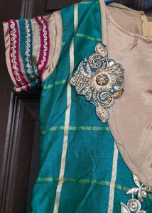 Girls Ethnic Dress Gown Party Festive Dresess Kids