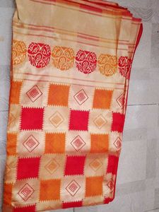 Elegant Silk Blend Saree