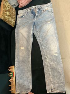 Light Wash Denim Jeans