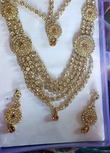 New Bridal Jewellery Kundan Set