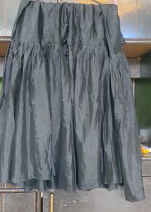 Elegant Black Kurta with Dupatta and gharara