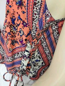H&amp;M Boho Print Halter Top
