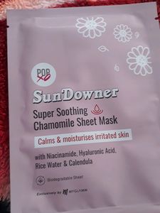 Myglamm Two Of Your Kind Long Lasting Nail Enamel Duo Steel The Show And Popxo Sun Protection Chamomile Sheet mask Combo
