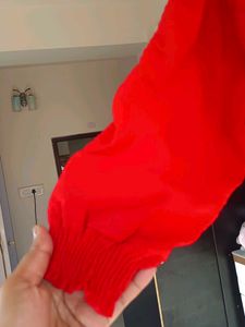 Red Off-Shoulder Top