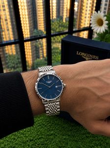 Longines Watch - Elegant Blue Dial