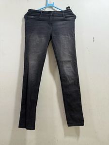 Stylish Charcoal Grey Denim Jeans