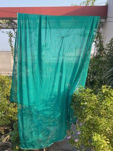 Emerald Green Sequined Dupatta