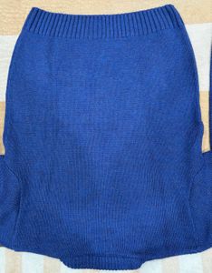 Blue Knit Sweater