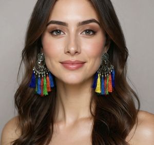 Boho Tassel Dangle Earrings