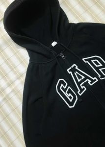 Gap Unisex Logo Zip-Up Hoodie