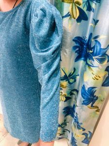 Sparkly Blue Party Dress
