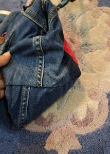 Unique Denim Hobo Bag