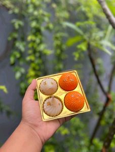 Bappa's Favourite Combo - Modak &amp; Ladoo Soy Wax Ca