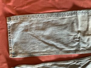 ZARA Light Wash Straight Leg Jeans