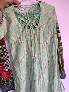 Pakistani Style Embroidered Kurta