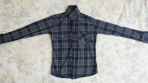 unisex Plaid Long Sleeve Shirt