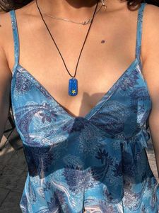 Unique Star Pendant Necklace y2k