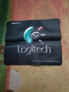 Logitech Mousepad with mouse