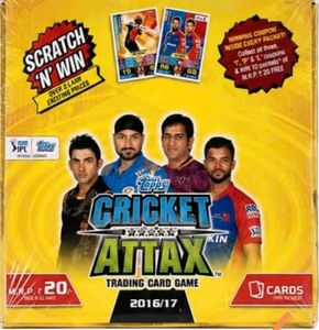 Topps Cricket Attax Trading Card Game 2016/17