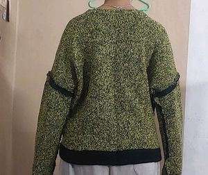 Unique Asymmetric Knit Sweater