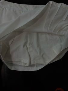 Light Blue Corduroy Mini Skirt