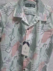 Boys Graphic Print Short Sleeve Shirt