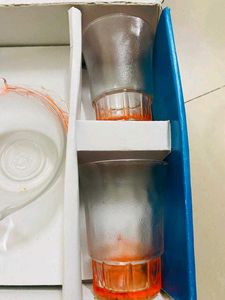 Glass Bowl and Tumbler Set combo