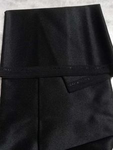 Black &amp; Grey Striped Dress Material