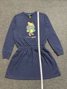 Polo Bear Fleece Dress for Girls