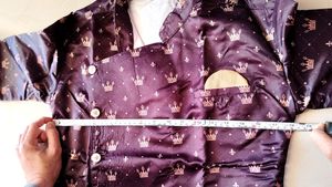 Vine Or Burgundy Colour Men's Kurta