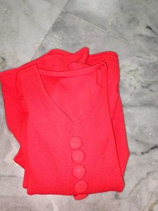 Vibrant Orange Gown dress for women
