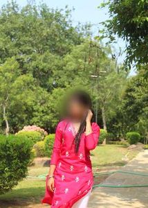 Vibrant Pink Kurta with White Embroidery