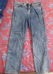 Acid Wash Denim Jeans