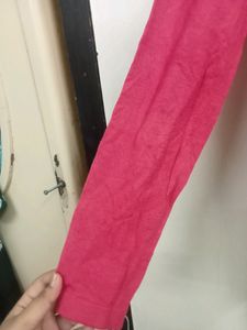 Red Turtle Neck Tshirt