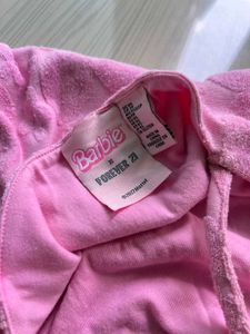 Cute Pink Terrycloth Mini Dress