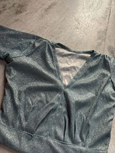 Sparkly Silver Blouse