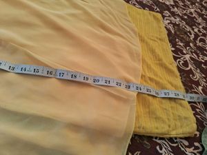 Elegant Yellow Sleeveless Top