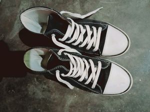 Black Shoes Converse
