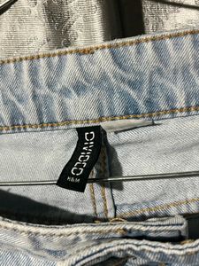 H&amp;M Light Wash Wide Leg Jeans