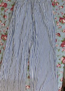 Nefs Finds Summer Striped Linen Blend Trousers