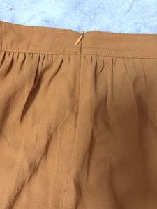 Golden Ethnic Skirt
