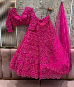 Stunning Embroidered Lehenga Choli Set