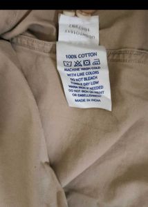 US Polo Assn. Men's khakhi Button-Up Shirt