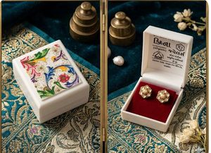 Decorative jewellery Box for earnings or ring