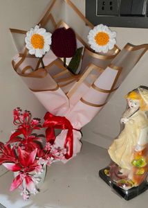 Tulip With Daisy Flower Bouquet