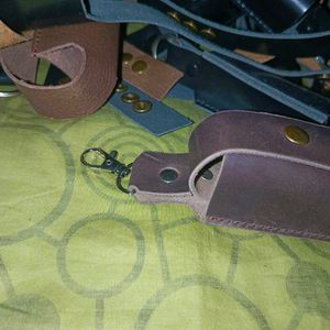 Leather Belt Pouch Accessory